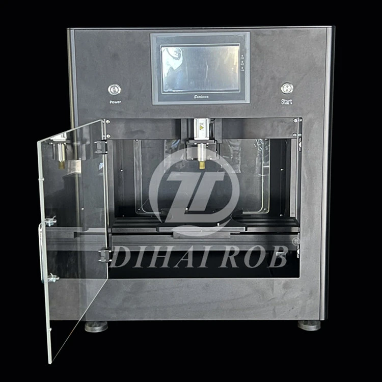 Automatisk mini Desktop Vape Full Cover Screwing Capping Machine