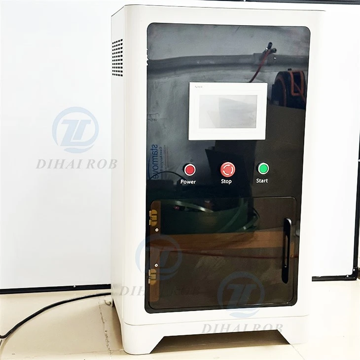 Vertikal automatisk nitrende maskin CBD Vape Pen Cartridge Capping Machine